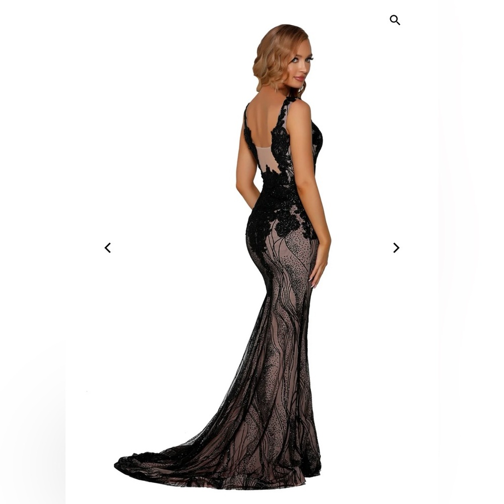 Portia and Scarlett Black Embellished Maxi Dress - Picture 2 of 6